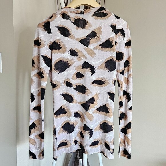 Gucci Women's Patterned Cardigan in Black and Tan - Picture 3 of 9